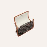 Goyard Plumet Pocket Wallet Black and Brown - Image 4